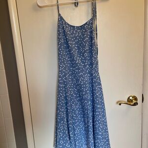 SHEIN Blue Heart Pattern Top